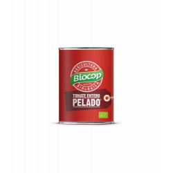 Ingredientes: Tomates enteros pelados*, jugo de tomate*, acidificante: ácido cítrico.
*De agricultura biológica.

Uso: Se pu