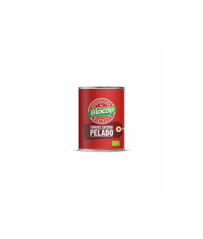 Ingredientes: Tomates enteros pelados*, jugo de tomate*, acidificante: ácido cítrico.
*De agricultura biológica.

Uso: Se pu