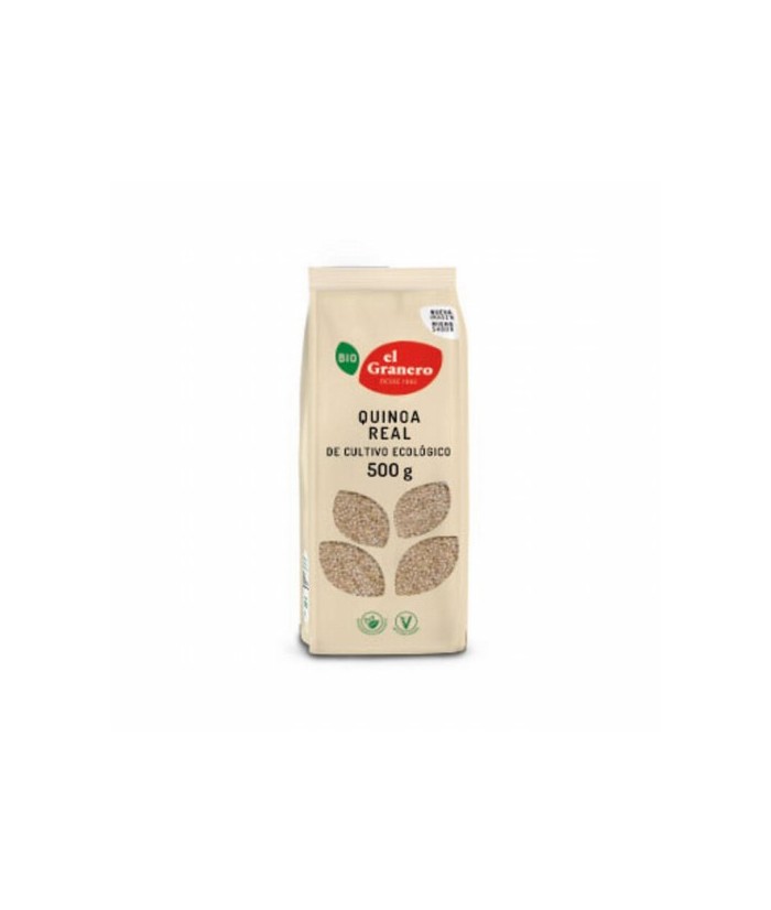 
QUINOA REAL BIO, 500 g
Ref. 011832

Ingredientes: quinoa*. Puede contener trazas de gluten, sésamo, soja y frutos secos.
