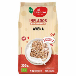 AVENA INFLADA BIO, 250 g
Ref. 013936

Ingredientes: avena hinchada*. Contiene gluten. Puede contener trazas de sésamo, soja 