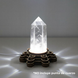 Base de Madera 6 Led Blanca USB con el símbolo del Metatron.

Incluye cable USB

No incluye adaptador de corriente

Ilumi