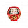 Daruma, Daruma: hago un propósito y te pinto un ojo. Cuando lo haya cumplido, te pintaré el otro.
Siguiendo la tradición, la