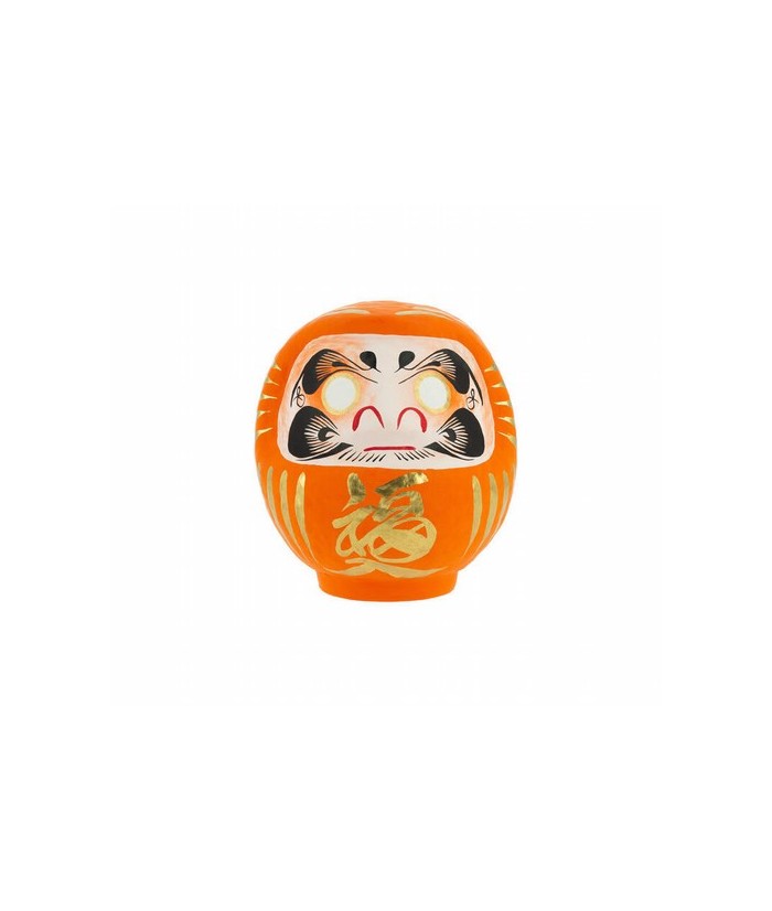 Daruma, Daruma: hago un propósito y te pinto un ojo. Cuando lo haya cumplido, te pintaré el otro.
Siguiendo la tradición, la