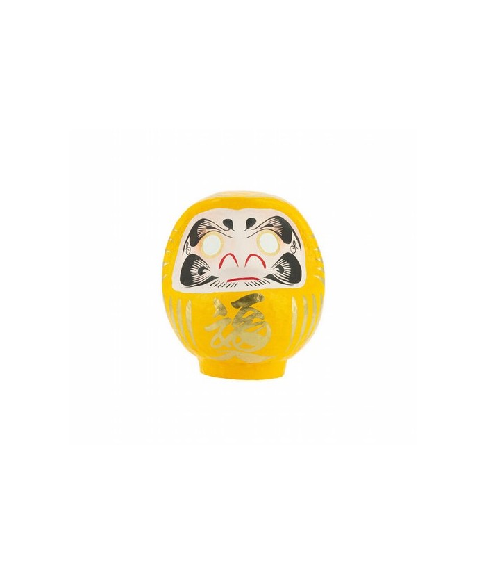 Daruma, Daruma: hago un propósito y te pinto un ojo. Cuando lo haya cumplido, te pintaré el otro.
Siguiendo la tradición, las 