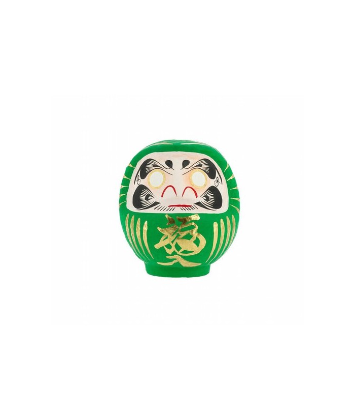 Daruma, Daruma: hago un propósito y te pinto un ojo. Cuando lo haya cumplido, te pintaré el otro.
Siguiendo la tradición, la