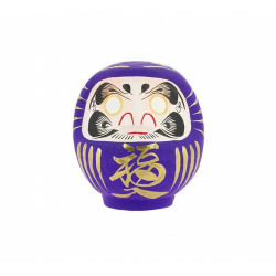 Daruma, Daruma: hago un propósito y te pinto un ojo. Cuando lo haya cumplido, te pintaré el otro.
Siguiendo la tradición, la