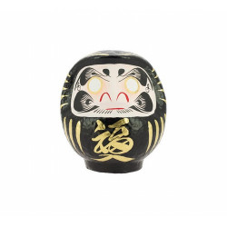 Daruma, Daruma: hago un propósito y te pinto un ojo. Cuando lo haya cumplido, te pintaré el otro.
Siguiendo la tradición, la