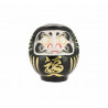 Daruma, Daruma: hago un propósito y te pinto un ojo. Cuando lo haya cumplido, te pintaré el otro.
Siguiendo la tradición, la