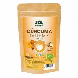 CURCUMA LATTE MIX BIO 200G SOL NATURAL
Preparado de cúrcuma en polvo con leche de coco, para la preparación del novedoso Curcu