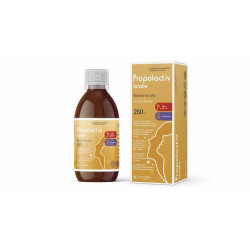 Propolactiv jarabe
250 ml


Complemento alimenticio, en formato líquido, a base de miel, propóleo, equinácea y vitaminas qu