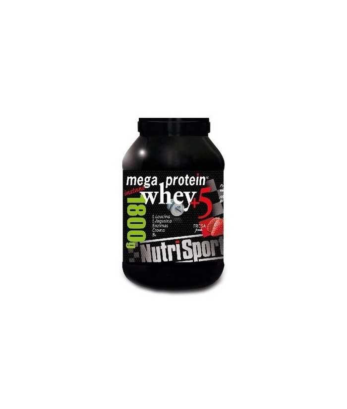 Mega Protein Whey +5 ha sido desarrollado pensando en las necesidades proteicas de todos aquellos deportistas que realizan entr