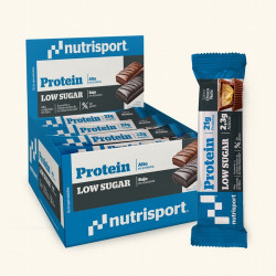 La barrita Protein Low Sugar sabor Choco Nuts es una barrita de 60g con un alto contenido en proteína (21g) y muy poca azúcar (