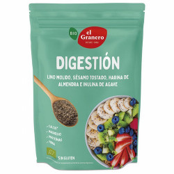 
SEMILLAS FUNCIONALES DIGESTION BIO, 200 g
Ref. 019216

Ingredientes: semillas de lino molido* 60%, sésamo tostado* 25%, ha