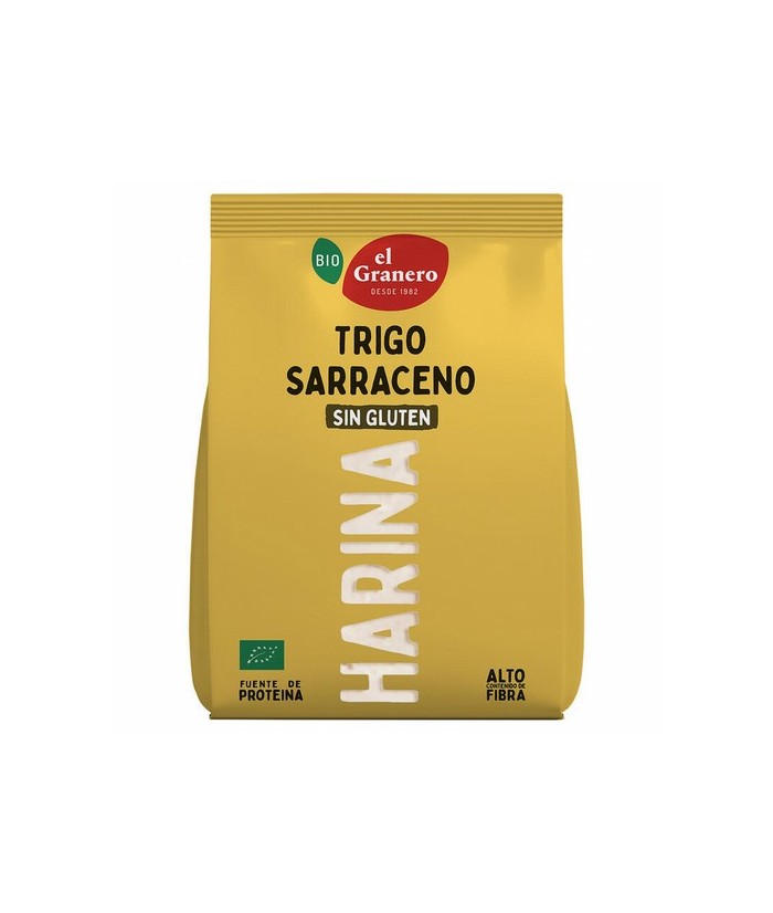 HARINA DE TRIGO SARRACENO SIN GLUTEN BIO, 500 g
Ref. 014827

Ingredientes: harina de trigo sarraceno*.
. (*)=De cultivo eco