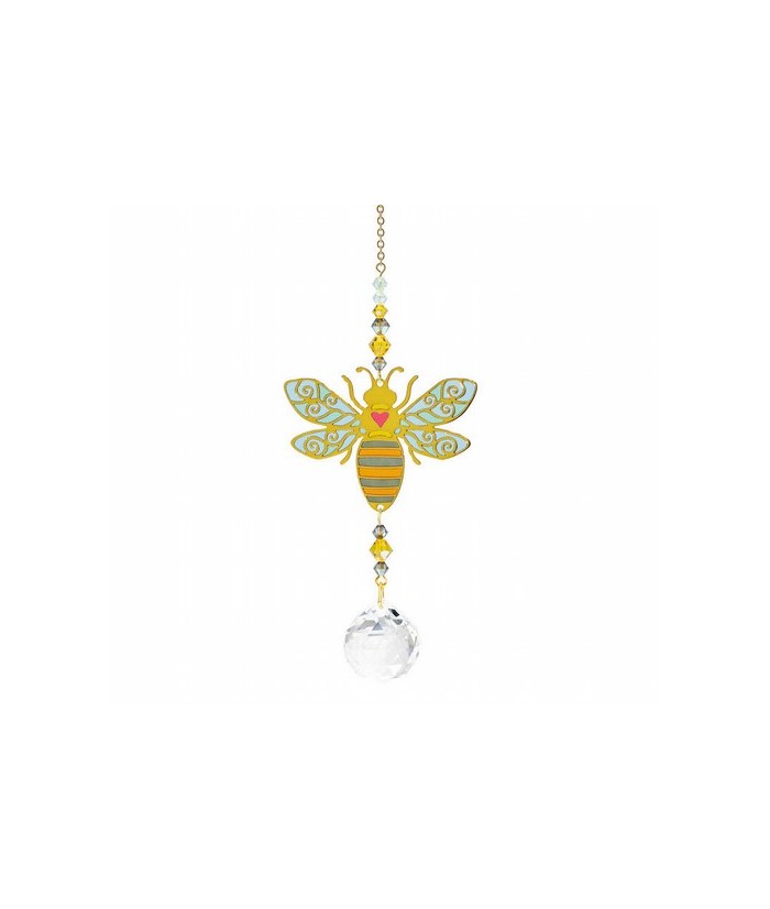 Abeja dorada - Prosperidad y constancia
Día tras día, la abeja recoge incansablemente el néctar de las flores y produce esa jo