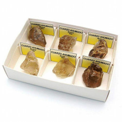 Cuarzo Ahumado en cajita de 4x4.