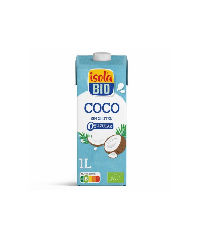 
BEBIDA VEGETAL DE COCO SIN AZUCAR BIO, 1 L
Ref. 605054

Ingredientes: agua, leche de coco* 8% (60% coco* que corresponde a