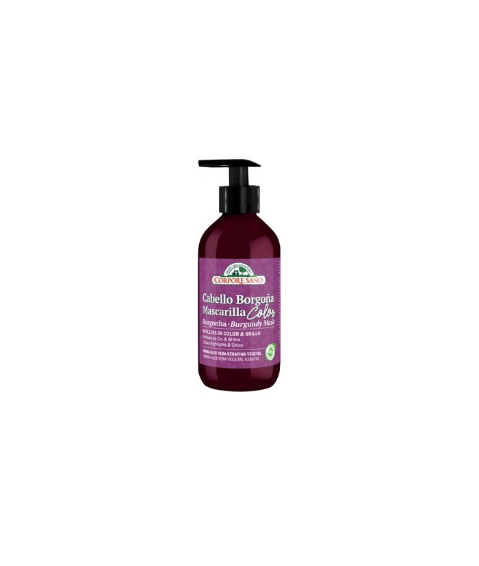 Mascarilla Color Cabello Borgoña
HENNA, ALOE VERA, ACEITE DE JOJOBA, GIRASOL, KERATINA VEGETAL
Mascarilla capilar que intensi