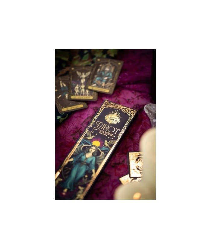 Incienso Tarot de Marsella Magnolia  Olibano Sagrada Madre. Varitas de incienso artesanal con aroma floral y amaderado, ideale