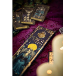 Incienso Tarot de Marsella Sándalo  Olibano Sagrada Madre. Varitas de incienso artesanal con aroma cálido y amaderado, ideales