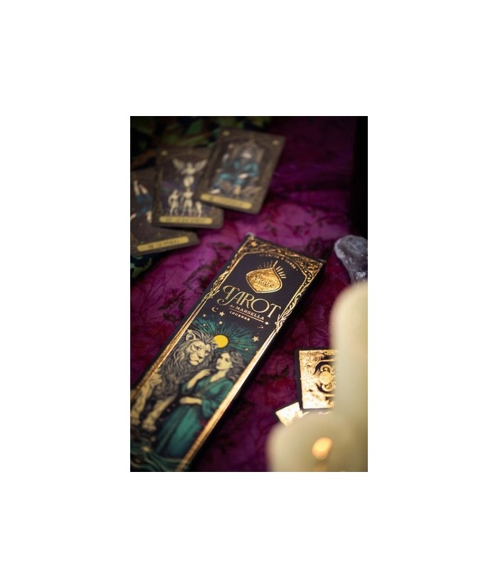 Incienso Tarot de Marsella Vainilla  Olibano Sagrada Madre. Varitas de incienso artesanal con aroma dulce y amaderado, ideales