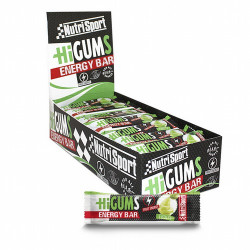 Barritas energéticas de gominola con puré de fruta, perfectas para optimizar la toma de carbohidratos durante el ejercicio físi