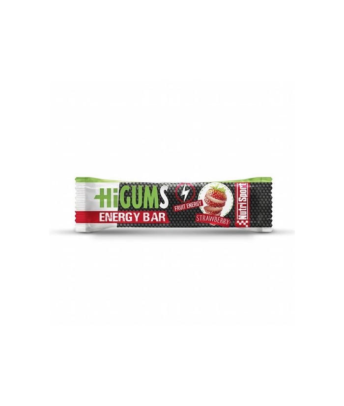 NS.HIGUMS ENERGY BAR STRAWBERRY 28 UNID.