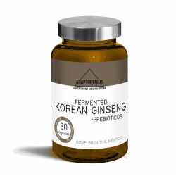 Adapt to fatigue. Recharge your vitality.

(Adáptate al cansancio. Recarga tu vitalidad.)

Adaptogenius Ginseng Rojo Core