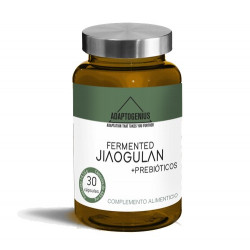 Adapt to time. Activate your longevity.

(Adáptate al tiempo. Activa tu longevidad.)

Adaptogenius Jiaogulan es una fórmu