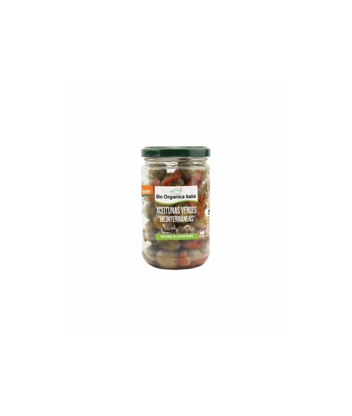 
Aceitunas verdes con aliño mediterráneo Bio Organica Italia 180 g


 
Ingredientes: Aceitunas verdes** 78%, pimientos** 1