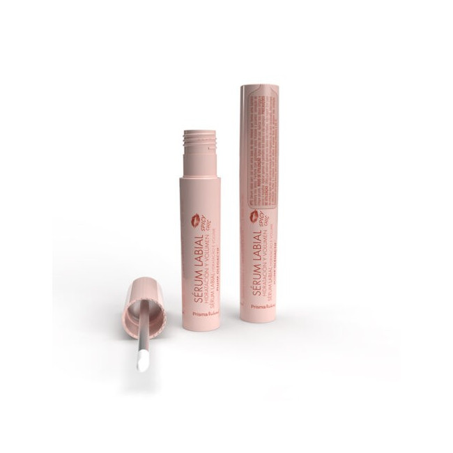 Serum Labial Prisma Natural Dermactiv 4 Ml. Hidratación y Volumen, en base de aceite mineral que forma una barrera protectora s