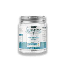 Triple Magnesio Polvo Fórmula es un complemento alimenticio a base de magnesio con alta biodisponibilidad y vitamina B6 con sab