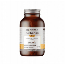 Berberina es un complemento alimenticio diseñado para ayudar a mantener estables los niveles de glucosa, mejorar el metabolismo