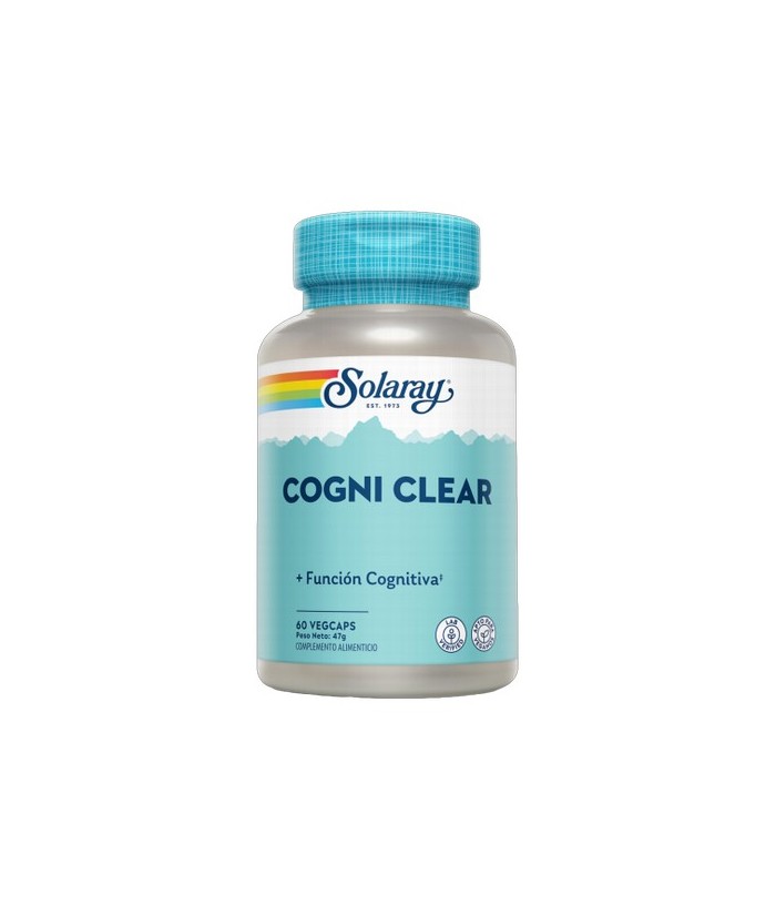 

Cogni clear- 60 Vegcaps. Apto para veganos.
Contenido medio (por VegCap)
Quercitina 

34.9
Gotu kola (Centella asiátic