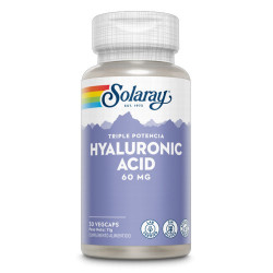 Hyaluronic Acid-30 VegCaps con protección entérica.Sin gluten.
Contenido medio (por VegCap)
Vitamina C (ácido ascórbico)

1