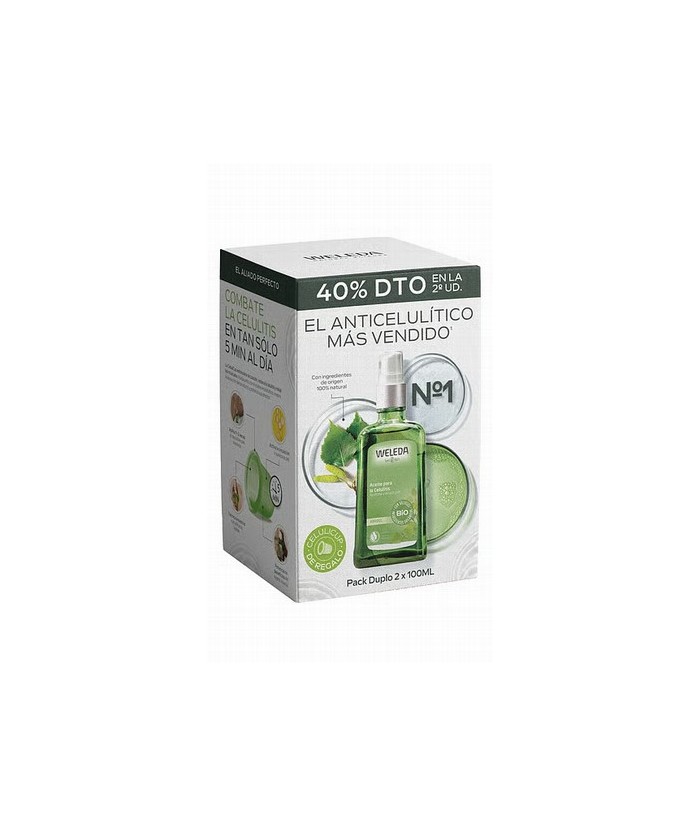 Información del Producto
Tratamiento Anticelulítico 100% natural y BIO con aceite de Abedul de Weleda, reconocido como el prod