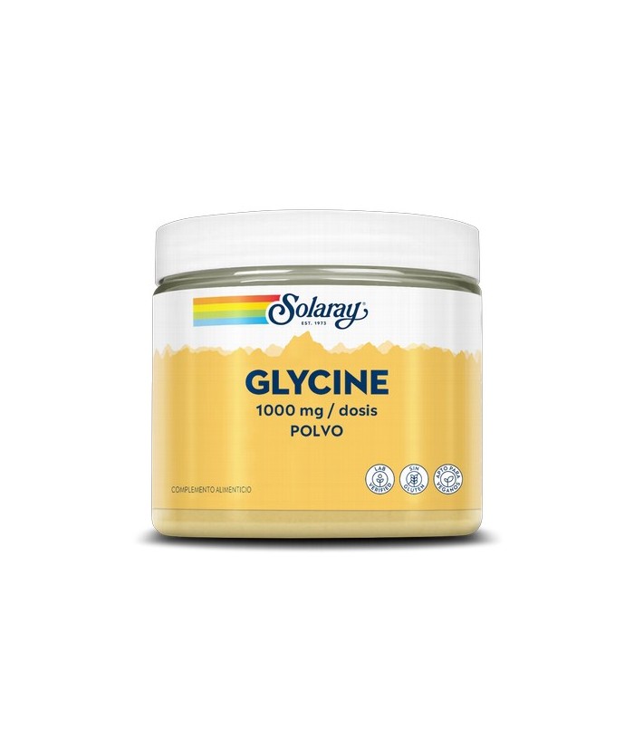 Complemento alimenticio a base de glicina
Tomar un 1/4 de cucharita de café al día, diluido en un vaso de agua fuera de las co