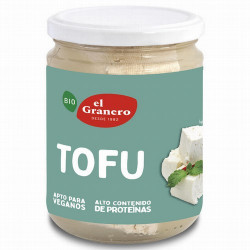
TOFU EN CONSERVA BIO, 500 g
Ref. 015380

Ingredientes: agua, tofu* 45% (sulfato de calcio, soja* 48%) y sal marina. Contie