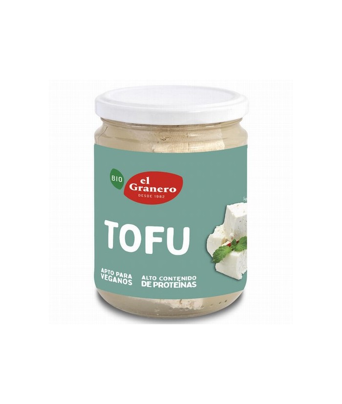 
TOFU EN CONSERVA BIO, 500 g
Ref. 015380

Ingredientes: agua, tofu* 45% (sulfato de calcio, soja* 48%) y sal marina. Contie