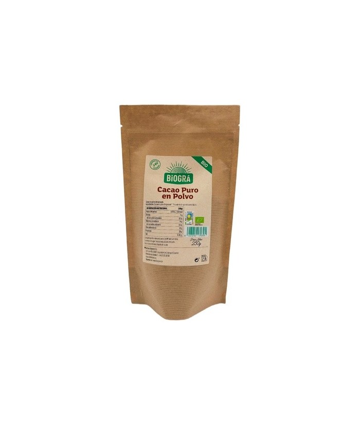 BIO.CACAO PURO POLVO 250 GR.