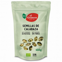
SEMILLAS DE CALABAZA BIO, 450 g
Ref. 011817

Ingredientes: semillas de calabaza*. Puede contener sésamo y frutos de cáscar