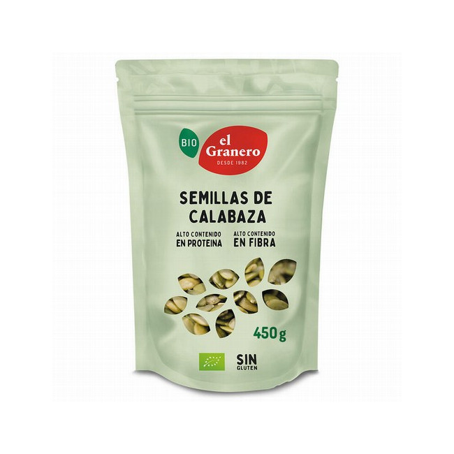 
SEMILLAS DE CALABAZA BIO, 450 g
Ref. 011817

Ingredientes: semillas de calabaza*. Puede contener sésamo y frutos de cáscar