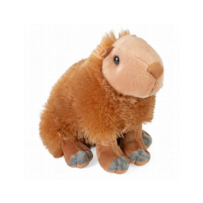¡El capibara Cuddlekins de Wild Republic llega para traer un toque salvaje a tu hogar! Este adorable peluche no solo es suave y