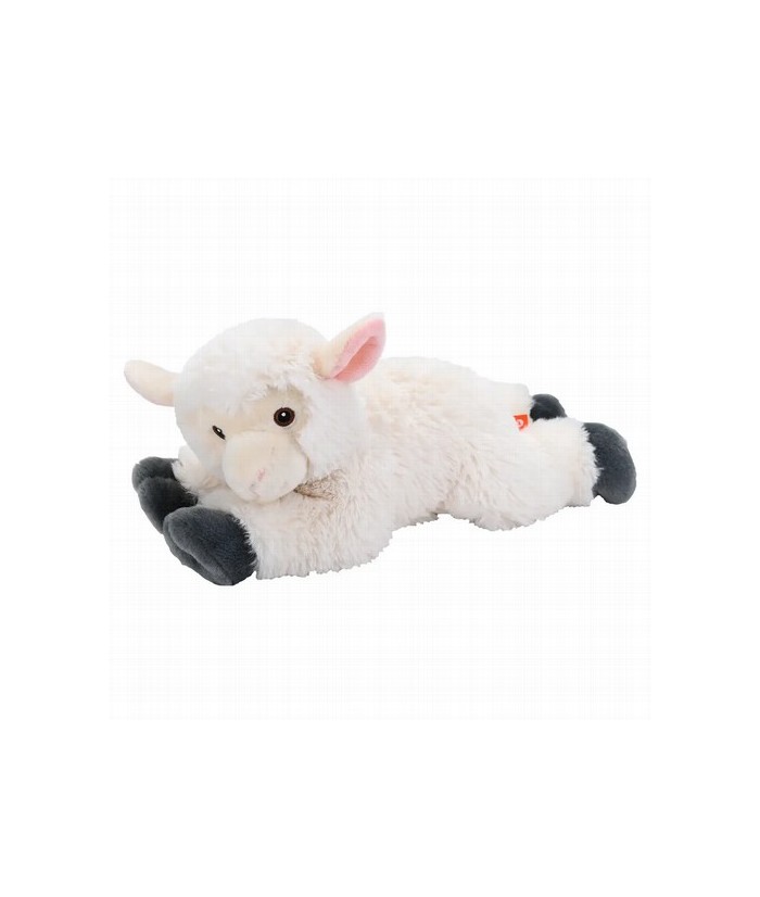 ¡Descubre la suavidad y el encanto del Cordero Ecokins de Wild Republic! Este adorable peluche está hecho con materiales 100% r