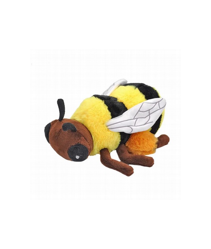 Sumérgete en el vibrante mundo de la naturaleza con la Mini Abeja Ecokins de Wild Republic. Este encantador peluche da vida a l