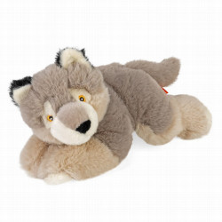¡Desata tu espíritu aventurero con el Mini Lobo Ecokins de Wild Republic! Este adorable peluche captura la esencia del majestuo