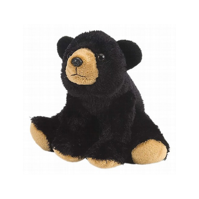 Descubre la maravilla de la naturaleza con el mini oso negro Cuddlekins de Wild Republic. Este adorable peluche captura la esen