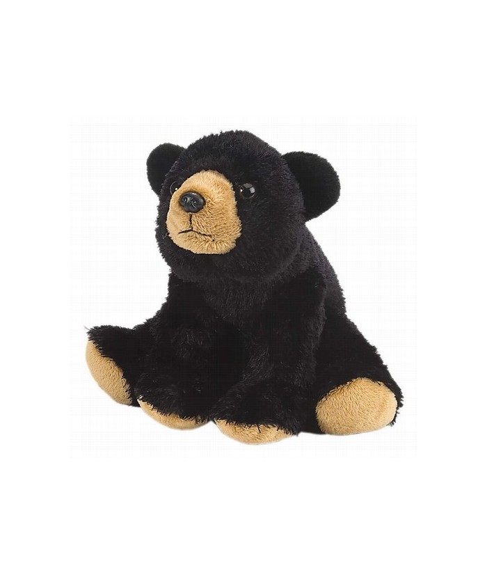 Descubre la maravilla de la naturaleza con el mini oso negro Cuddlekins de Wild Republic. Este adorable peluche captura la esen