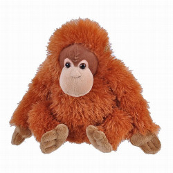 El mini orangután hembra de Cuddlekins de Wild Republic es un adorable y educativo peluche que te robará el corazón e inspirará