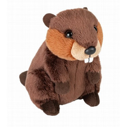 El peluche mini Pocketkins Beaver de Wild Republic es súper tierno y suave, ideal para las aventuras diarias. Forma parte de la